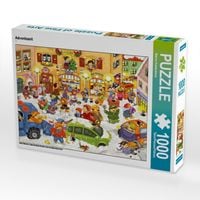 Produktbild: CALVENDO Puzzle Adventszeit | 1000 Teile Lege-Gr&ouml;&szlig;e 64x48cm Foto-Puzzle f&uuml;r gl&uuml;ckliche Stunden