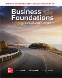 Produktbild: Ferrell, O: ISE Business Foundations: A Changing World