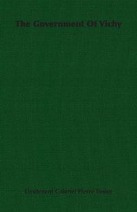 Produktbild: The Government of Vichy