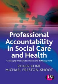 Produktbild: Professional Accountability in Social Care and Health