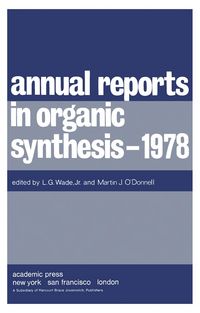 Produktbild: Annual Reports in Organic Synthesis - 1978