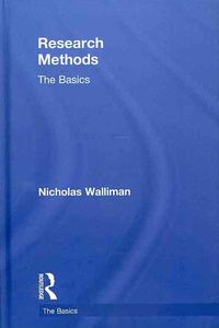 Produktbild: Walliman, N: Research Methods: The Basics