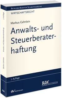Produktbild: Anwalts- und Steuerberaterhaftung