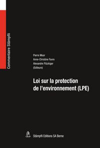 Produktbild: Loi sur la protection de l'environnement