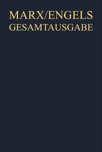 Produktbild: Karl Marx / Friedrich Engels: Werke, Artikel, Entw&uuml;rfe, Sept