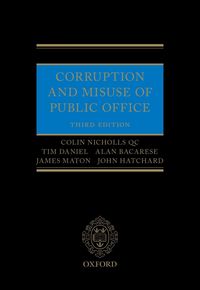 Produktbild: Corruption and Misuse of Public Office