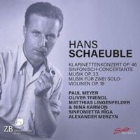 Produktbild: Schaeuble: Klarinettenkonzert