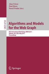 Produktbild: Algorithms and Models for the Web-Graph