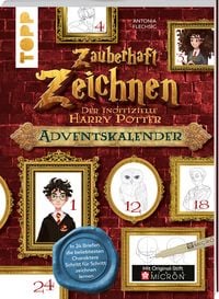 Produktbild: Zauberhaft Zeichnen. Der inoffizielle Harry Potter Adventskalender