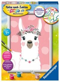 Produktbild: CreArt, Malen nach Zahlen Kinder - No Drama Lama