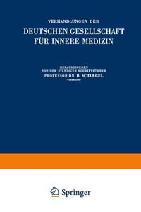 Produktbild: Verhandlungen der Deutschen Gesellschaft f&uuml;r Innere Medizin