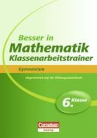 Produktbild: Besser in Mathematik - Klassenarbeitstrainer Gymnasium 6. Klasse