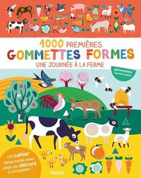Produktbild: 1000 Premieres Gommettes Formes une Journee a la Ferme