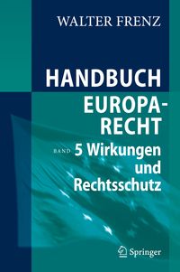 Produktbild: Handbuch Europarecht