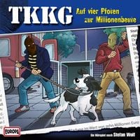 Produktbild: TKKG - Folge 133: Auf vier Pfoten zur Millionenbeute