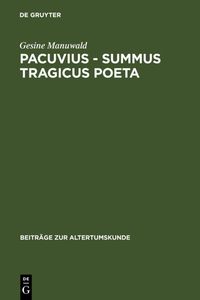 Produktbild: Pacuvius - summus tragicus poeta