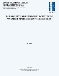 Produktbild: Durability and Retro-Reflectivity of Pavement Markings (Synthesis Study)