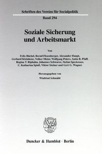 Produktbild: Soziale Sicherung und Arbeitsmarkt.