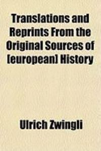 Produktbild: Translations and Reprints from the Original Sources of [European] History