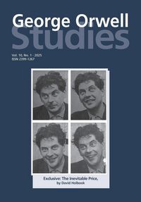 Produktbild: George Orwell Studies Vol.10 No.1