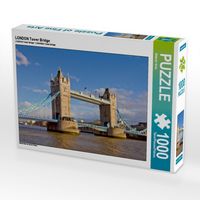 Produktbild: CALVENDO Puzzle LONDON Tower Bridge | 1000 Teile Lege-Gr&ouml;&szlig;e 64x48cm Foto-Puzzle f&uuml;r gl&uuml;ckliche Stunden