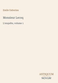Produktbild: Monsieur Lecoq