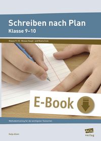 Produktbild: Schreiben nach Plan - Klasse 9-10