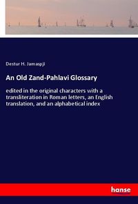 Produktbild: An Old Zand-Pahlavi Glossary