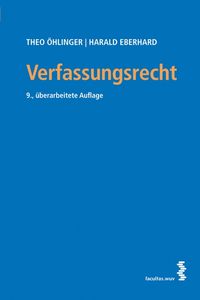 Produktbild: Verfassungsrecht. &Ouml;sterreichisches Recht