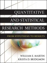 Produktbild: Quantitative and Statistical Research Methods