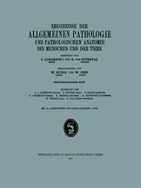 Produktbild: Ergebnisse der Allgemeinen Pathologie und Pathologischen Anatomie des Menschen und der Tiere