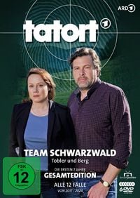 Produktbild: Tatort - Team Freiburg & Schwarzwald: Tobler und Berg - Die ersten 7 Jahre (Alle 12 F&auml;lle von 2017-2024) [6 DVDs]