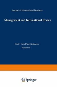 Produktbild: Management and International Review