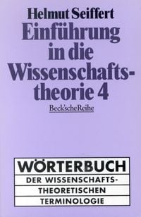 Produktbild: Einf&uuml;hrung in die Wissenschaftstheorie 4