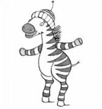 Produktbild: Stempel Zebra