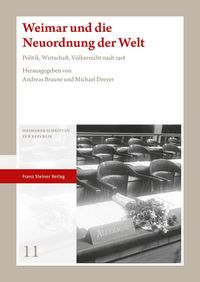 Produktbild: Weimar und die Neuordnung der Welt