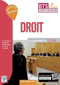 Produktbild: Droit 2e annee bts 2017 pochette