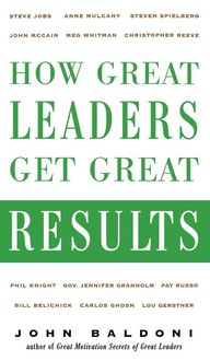 Produktbild: How Great Leaders Get Great Results