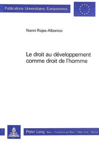 Produktbild: Le droit au d&eacute;veloppement comme droit de l'homme