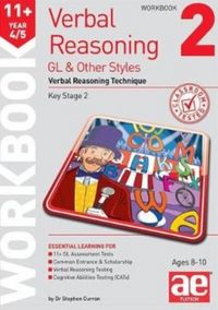 Produktbild: 11+ Verbal Reasoning Year 4/5 GL & Other Styles Workbook 2