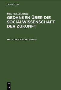 Produktbild: Die socialen Gesetze