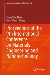 Produktbild: Proceedings of the 9th International Conference on Materials Engineering and Nanotechnology