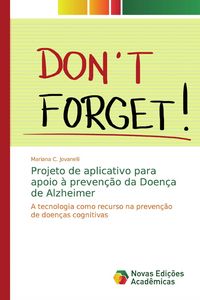 Produktbild: Projeto de aplicativo para apoio &agrave; preven&ccedil;&atilde;o da Doen&ccedil;a de Alzheimer