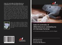 Produktbild: Lista di controllo di ditterofauna e coledofauna di interesse forense