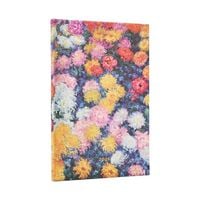 Produktbild: 12-Monatskalender 2026 Monets Chrysanthemen, Maxi, Verso