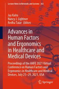 Produktbild: Advances in Human Factors and Ergonomics in Healthcare and Medical Devices