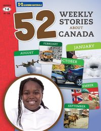 Produktbild: 52 Weekly Nonfiction Stories About Canada Grades 7-8