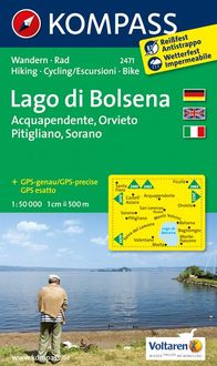 Bild vom Artikel KOMPASS Wanderkarte Lago di Bolsena - Acquapendente - Orvieto - Pitigliano - Sorano vom Autor Kompass-Karten GmbH