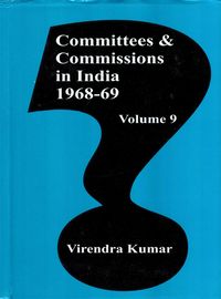 Produktbild: Committees and Commissions in India 1968-69
