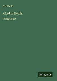 Produktbild: A Lad of Mettle